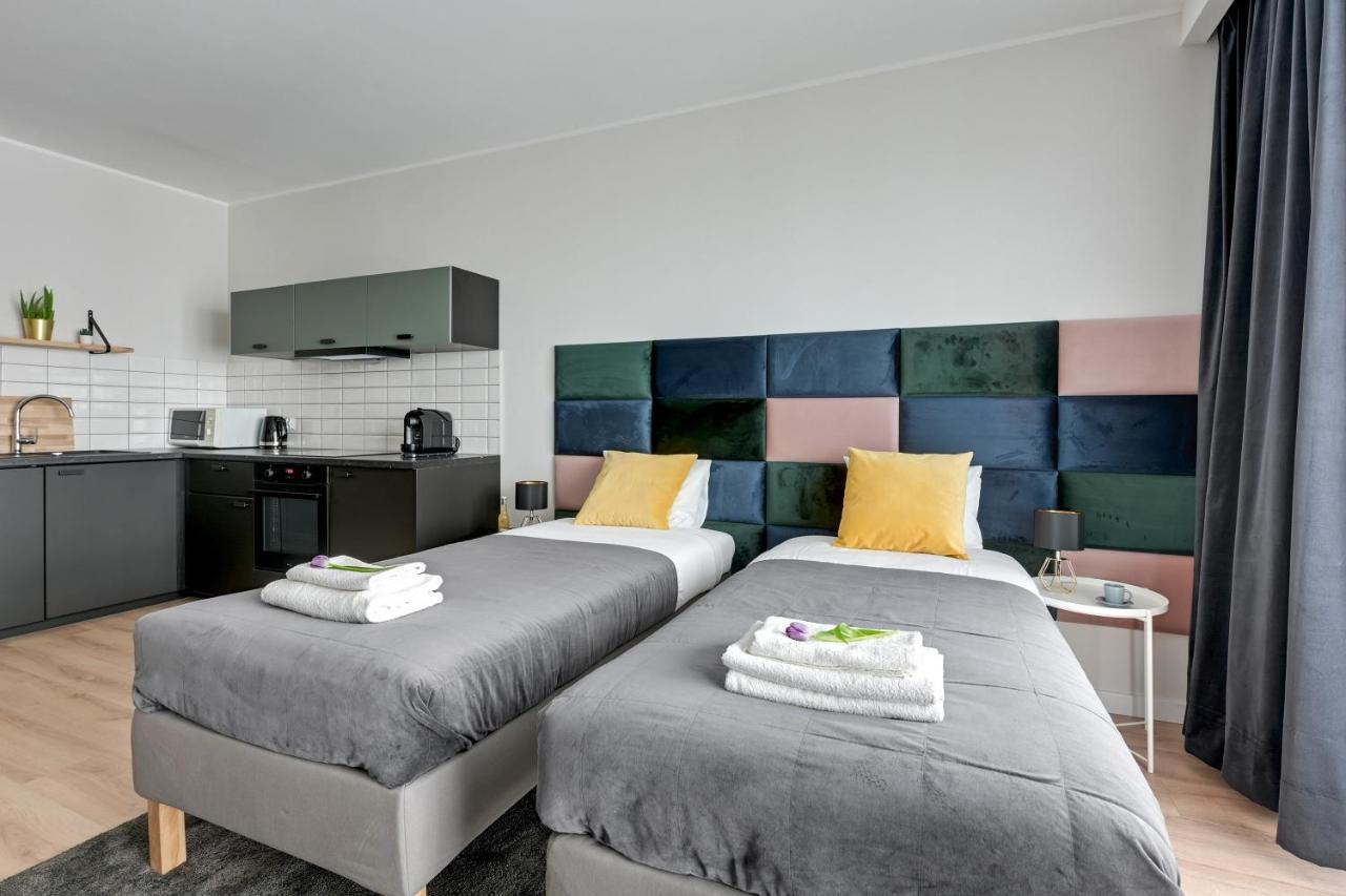 Apartament Walowa Stara Stocznia Gdańsk Exteriör bild